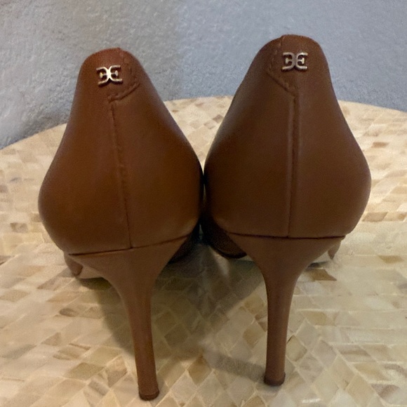 Sam Edleman Elegant Brown Leather heels 8 - Picture 4 of 11
